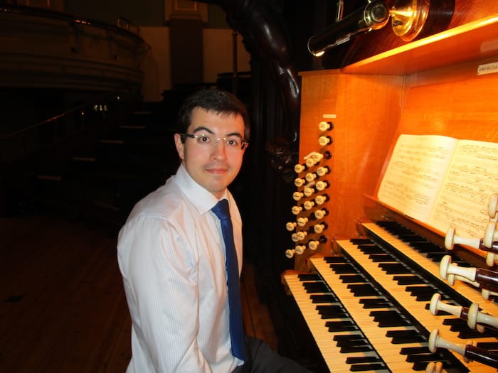 Performing at Reading Town Hall